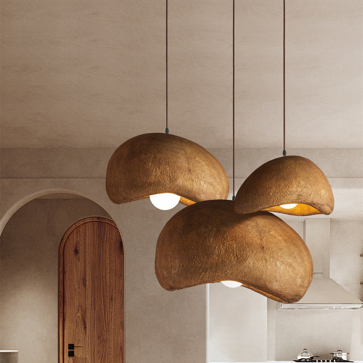 Wabi Sabi Chandelier Light