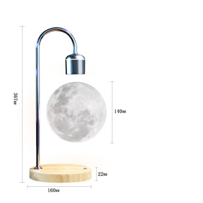 Levitating Moon Lamp (Wireless Charger)