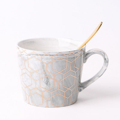 Gold Tile Mug