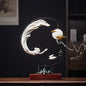 Celestial Lady Flying To The Moon Incense Burner Lamp