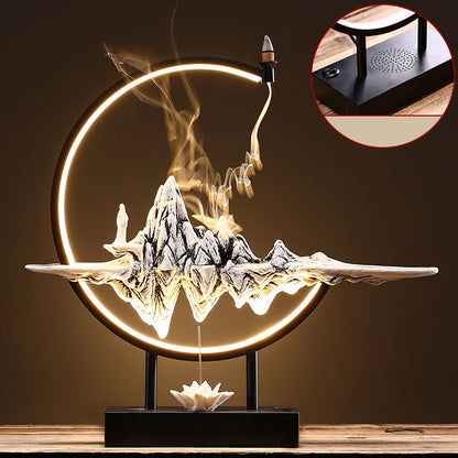 The Vast Land Incense Burner Lamp