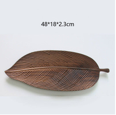 Black Walnut Leaf Plate