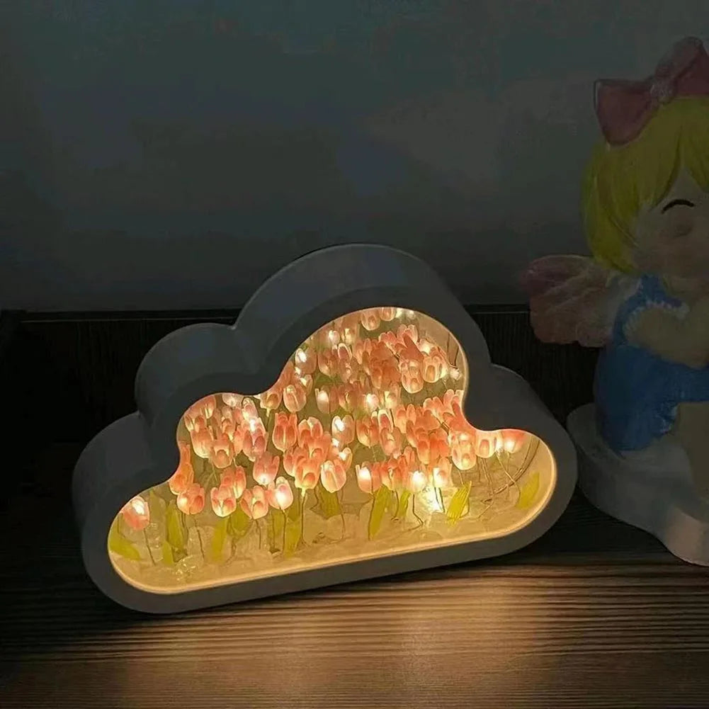 Clouds Tulip Lamps LED Night