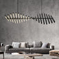 Spiral Fishbone Chandelier