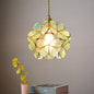 Flora Round Glass Pendant Light