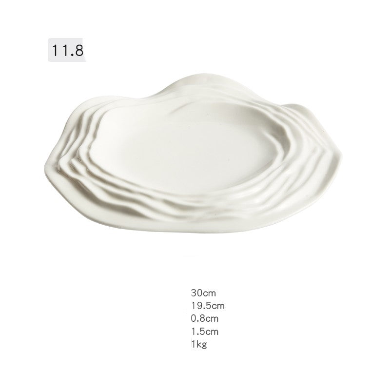 White Waves Plate Collection