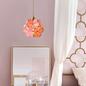 Flora Round Glass Pendant Light